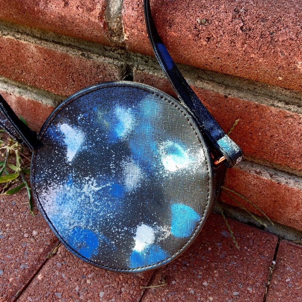 Off the shoulder bag, Hand painted